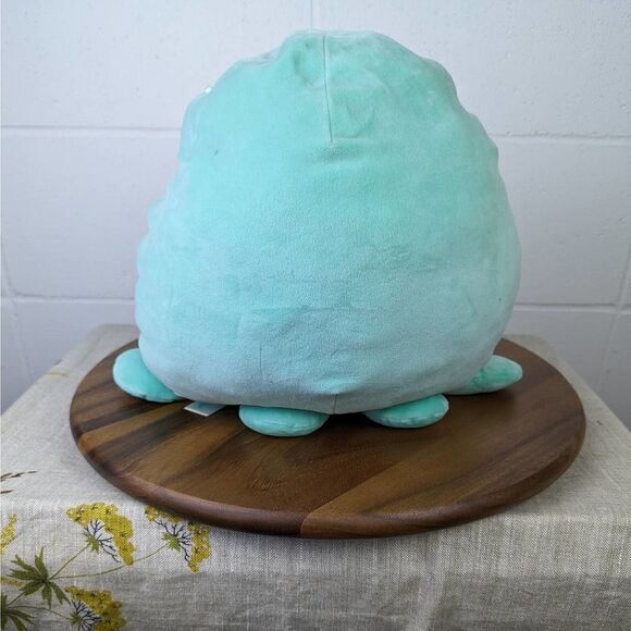Squishmallow Olina the Octopus Teal with Pink Flower 11" - Picture 3 of 6